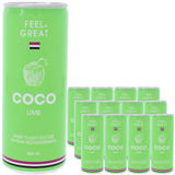 Feel great Kokosdryck Coco Lime 12-pack