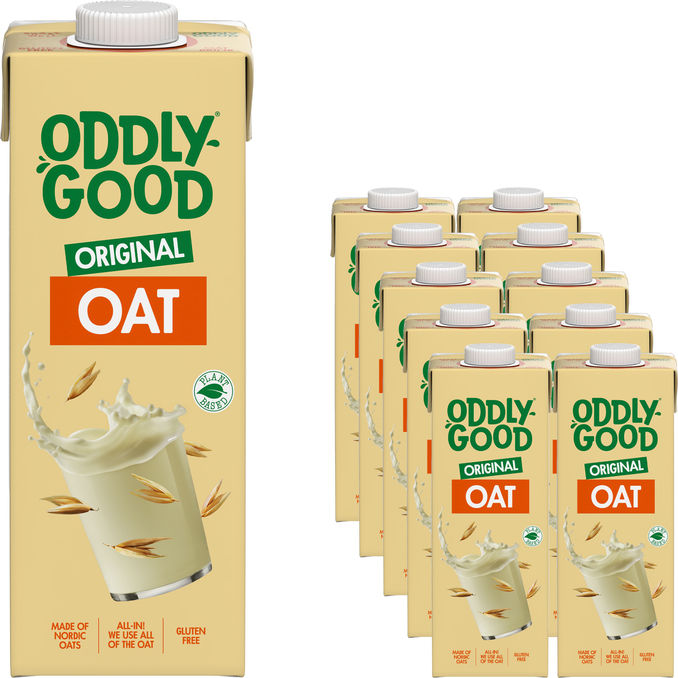 Oddlygood Havredryck Orginal 10-pack