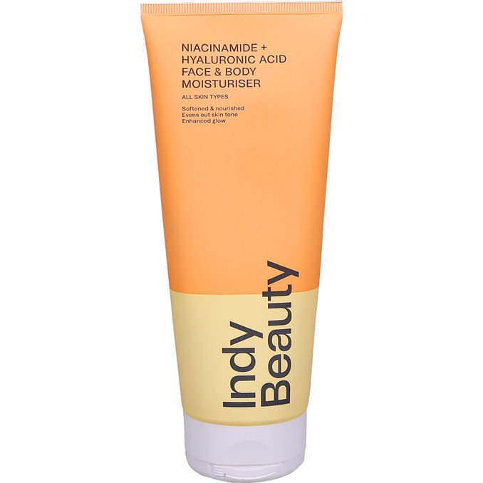 Indy Beauty Niacinamide + Hyaluronic Acid Face & Body Moisturiser