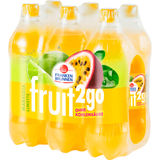 Franken Brunnen Fruit2go Maracuja Limette, 6er Pack (EINWEG) zzgl. Pfand