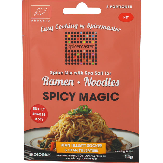 Spicemaster Øko Noodles Spicy Magic Krydderiblanding