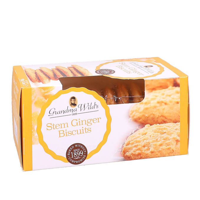Grandma Wilds Stem Ginger Biscuits