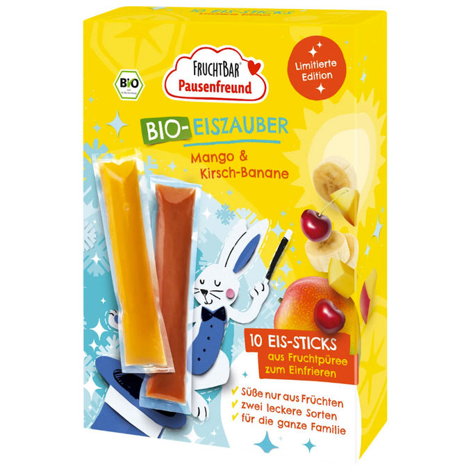 Fruchtbar BIO Fruchtpüree zum Einfrieren