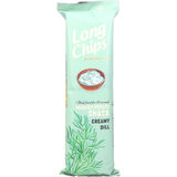 Long Chips Mashed Potato Snack Creamy Dill