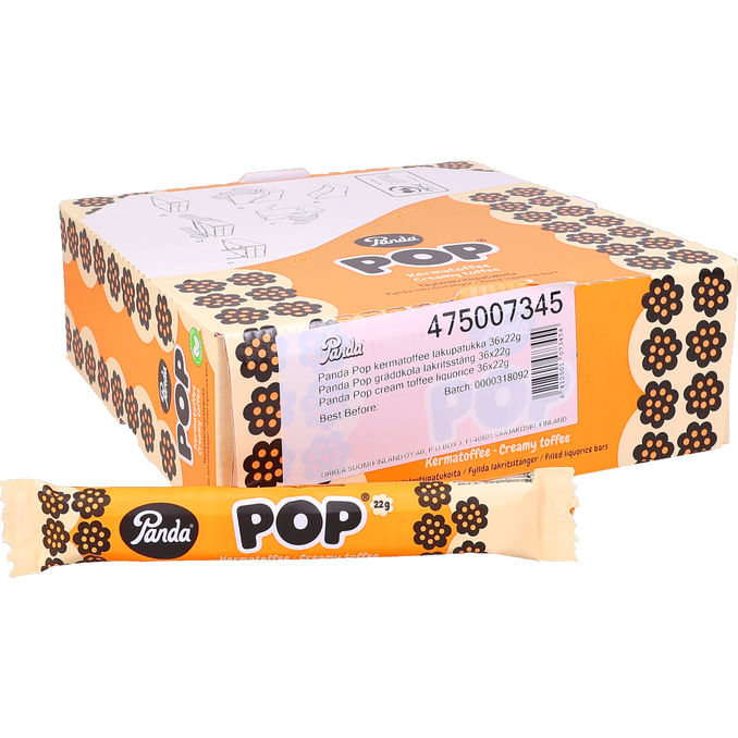 Panda Lakritsipatukka Kermatoffee 36-pack