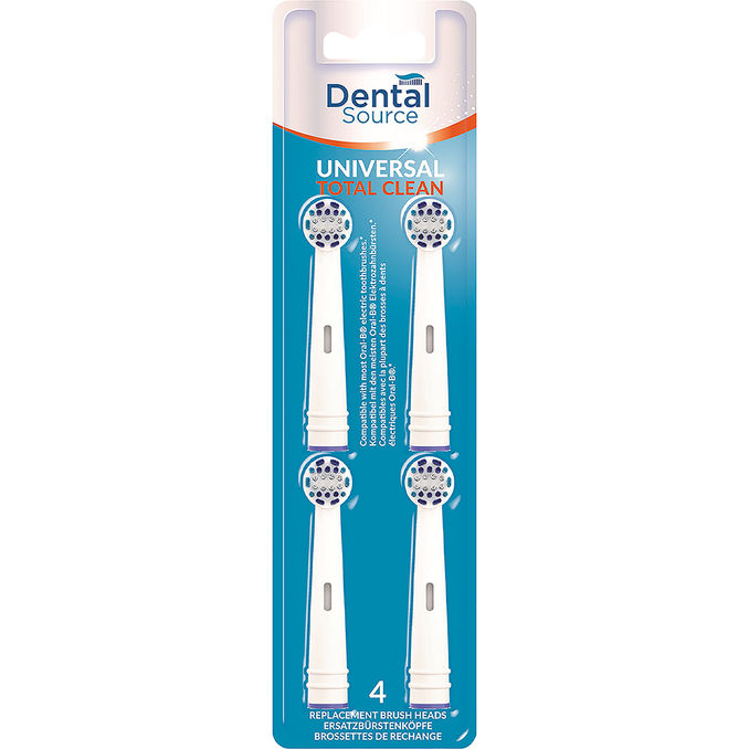 Dental Source Borsthuvud Total Clean 4-pack