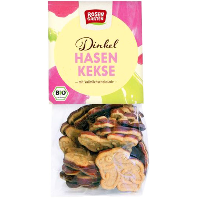Rosengarten BIO Dinkel-Hasen-Kekse