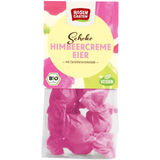 Rosengarten BIO Zartbitter-Schoko-Eier Himbeercreme