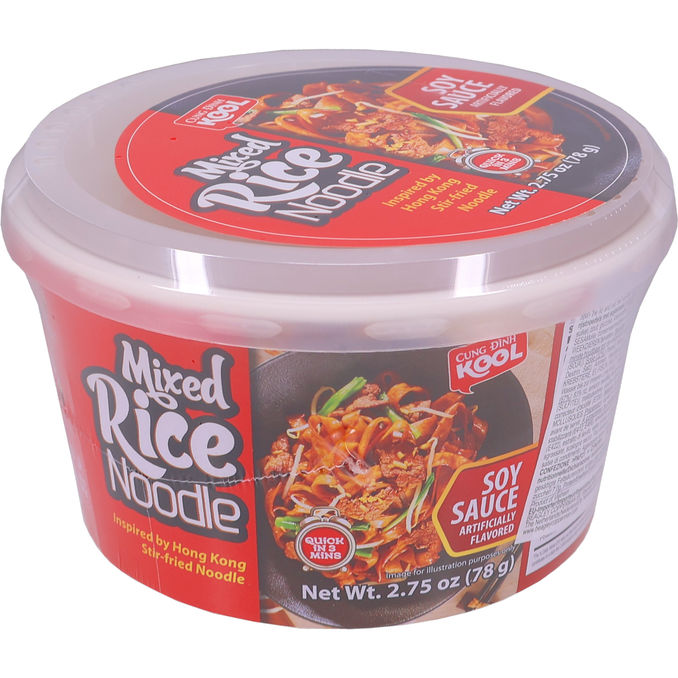 Instant Risnudler Bowl Sojasauce