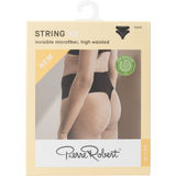 Pierre Robert Stringtrosor Hög Midja Svart Stl. L 2-pack