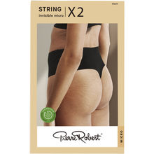 Invisible Microfiber Stringtrusser Sort XL
