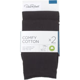 Pierre Robert Sukat Musta 37-40 2-pack