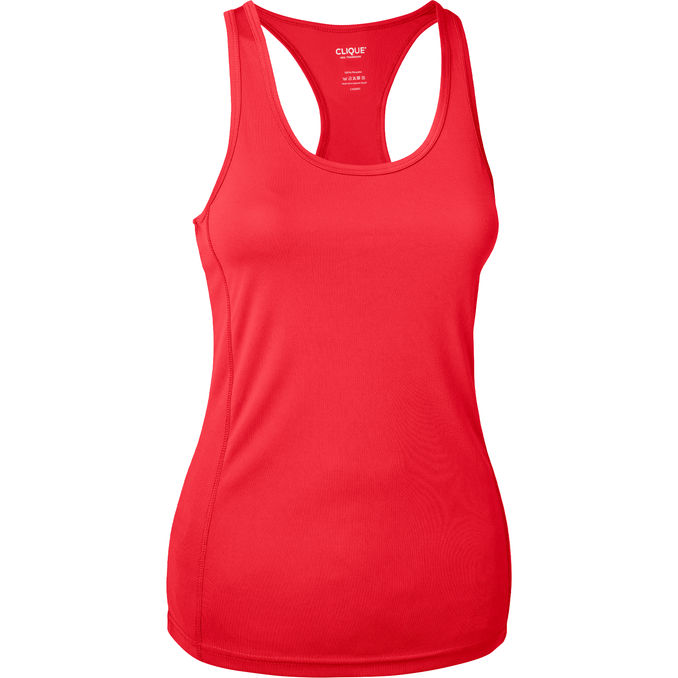 CLIQUE Active Tanktop Dame Rød XS