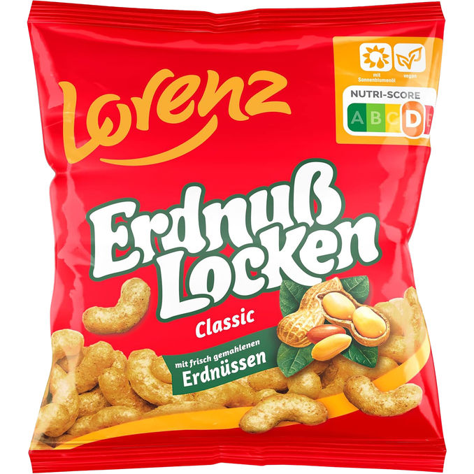 Lorenz Erdnusslocken Classic, Minipack