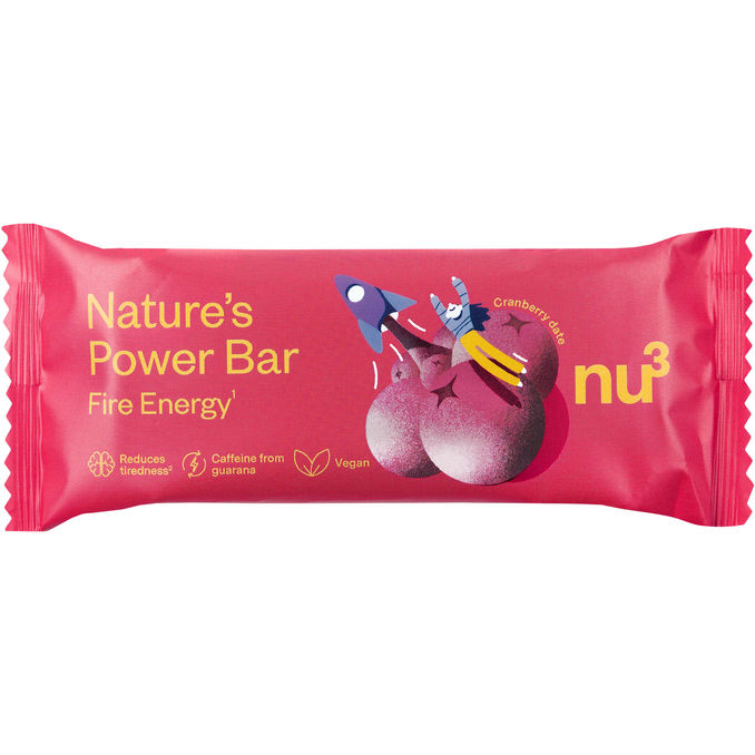 nu3 Nature's Power Bar Fire Energy