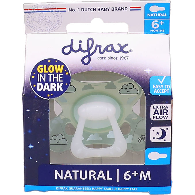 Difrax Natural Glow in the Dark Sut 6+