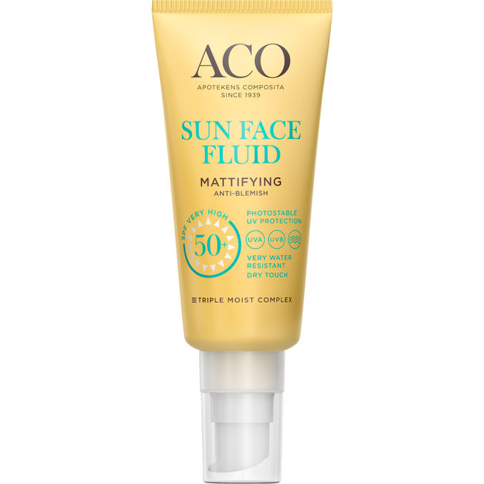 ACO Solskydd Ansikte Mattifying SPF 50+