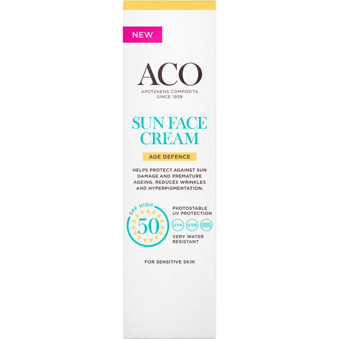 ACO Sun Face Cream Age Defense SPF 50