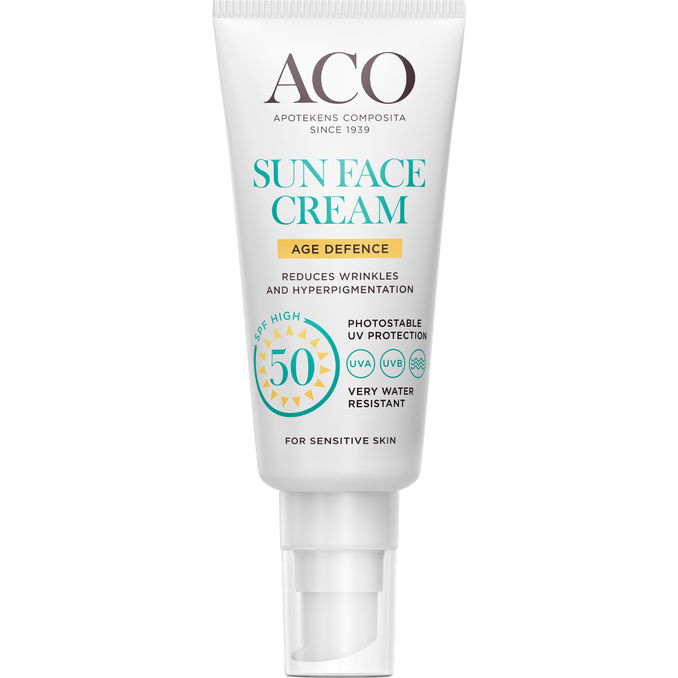 ACO Sun Face Cream Age Defense SPF 50