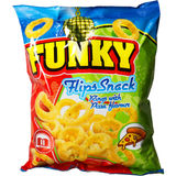 Funky Snack Ringe Pizza Flavour
