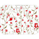Moomin Bricka Mumin Teaparty Blommor 27x20 cm