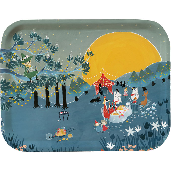Moomin Mumi Sunset Party Bakke 27x20cm