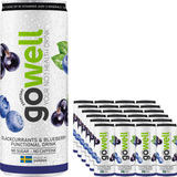 Gowell Funktionsdryck Svarta Vinbär & Blåbär 24-pack