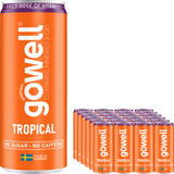 Bäst före: 2027-08-25 Gowell Funktionsdryck Tropical 24-pack