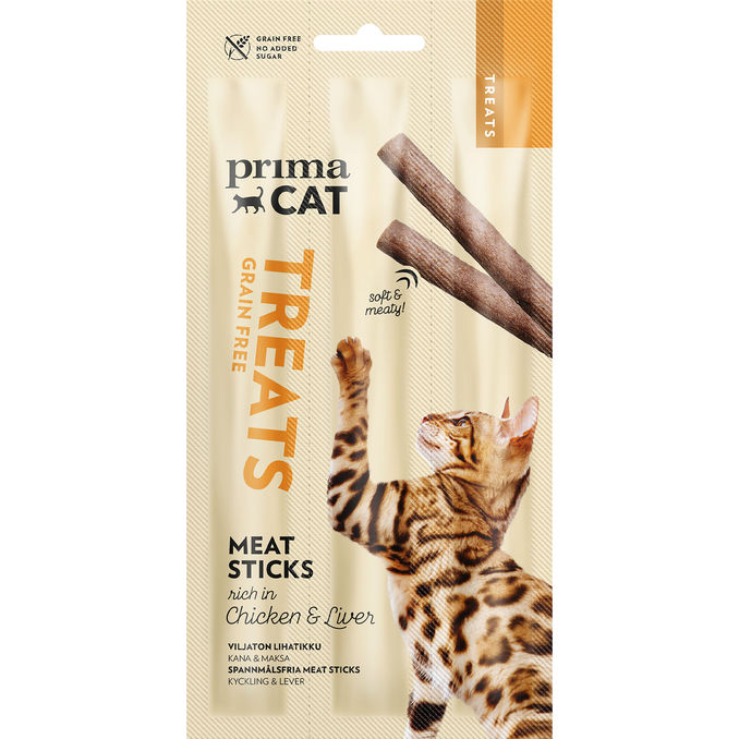 Prima cat Meat Stick Kylling & Lever