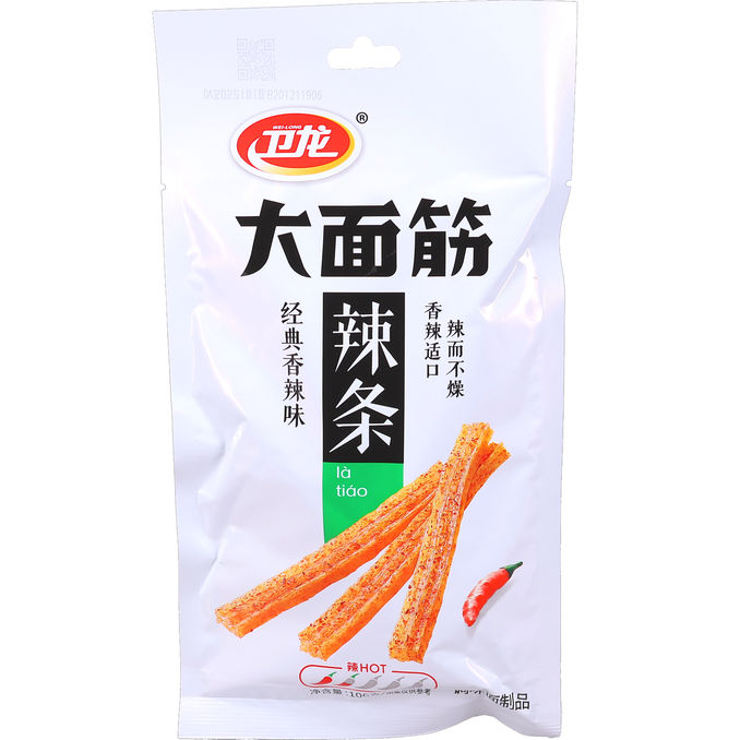 Weilong Latiao Spicy Gluten Snacks