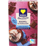 Herzstücke Raspelschokolade Dunkle Vollmilch 