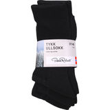 Pierre Robert Villasukat Musta 37-40 3-pack