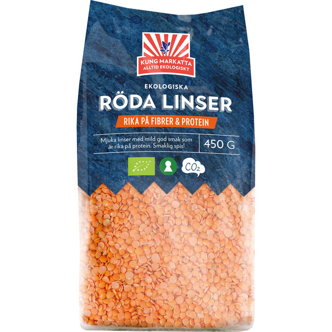 Kung Markatta Øko Røde Linser