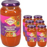 Patak's Mild Butter Chicken Sås 6-pack 