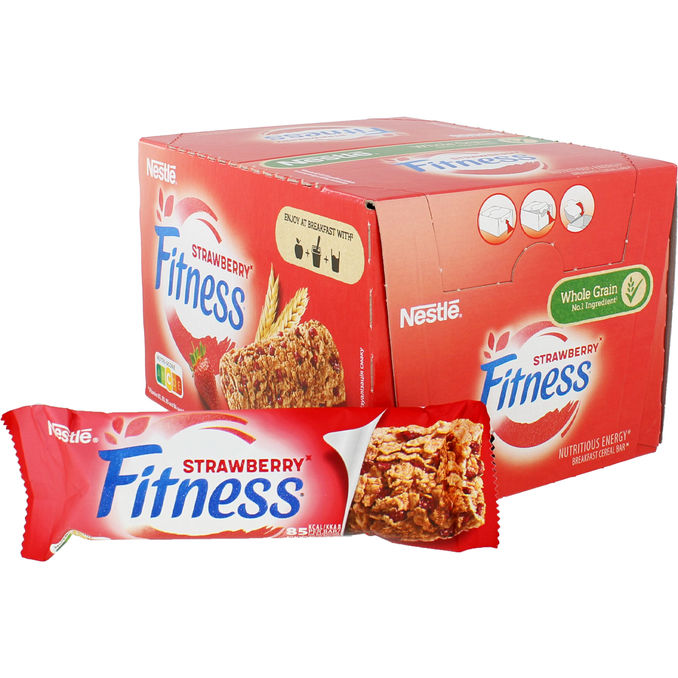 Nestlé Välipalapatukka Strawberry 16-pack