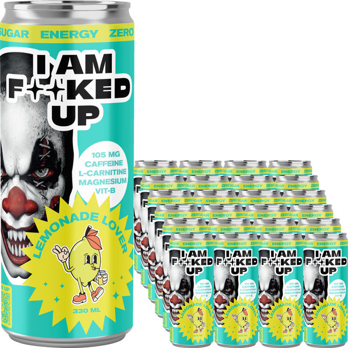 Fucked up Energidryck Lemonade Lover 24-pack