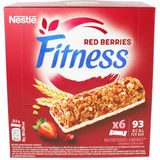 Bäst före: 2026-09-30 Nestlé Fitness Bar Röda Bär 6-pack