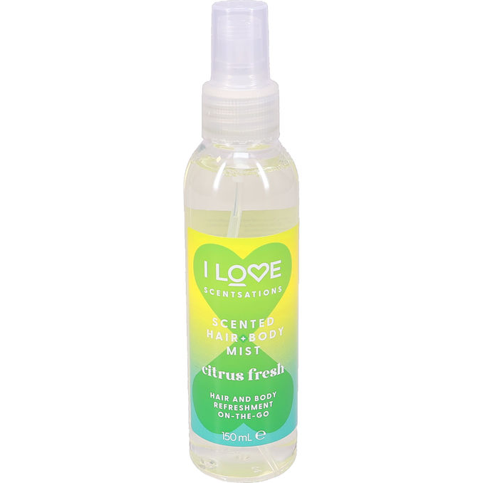I Love Hair + Body Mist Citrus Fresh