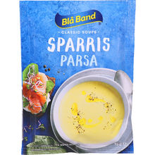 Asparges Pulversuppe