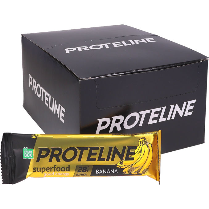 RIF Superfood Banana Proteinbarer 24-pak