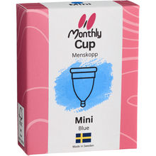 Menstruationskop Mini Blue