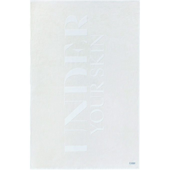 Under Your Skin Handduk Vit 100x150 cm