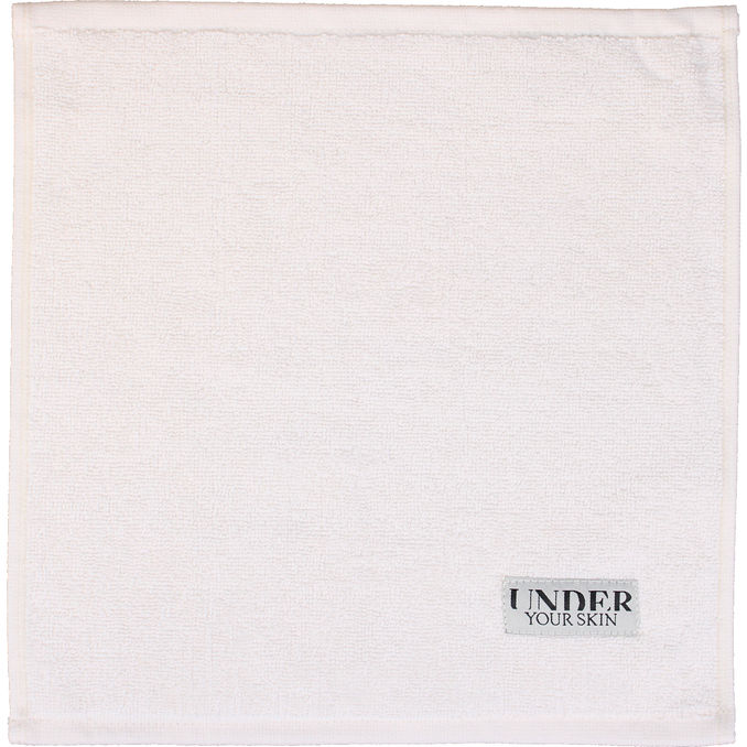 Under Your Skin Pyyhe Valkoinen 30x30 cm