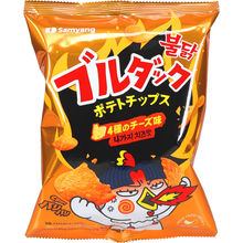 Buldak Potato Chips Quattro Cheese