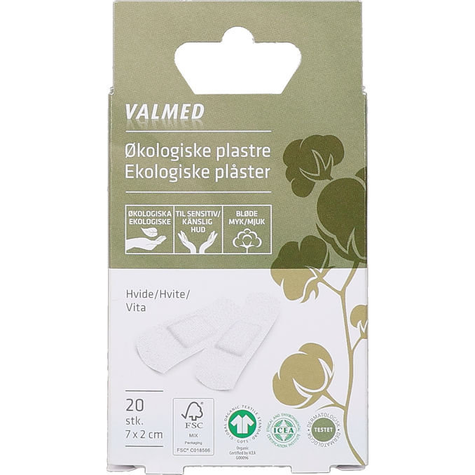 Valmed Øko Plastre 20-pak
