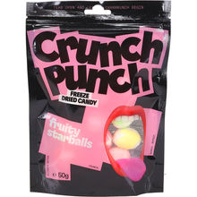 Punch Fruity Starballs Frysetørret Slik