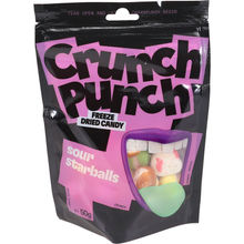 Crunch Punch Sour Starballs Frysetørret Slik