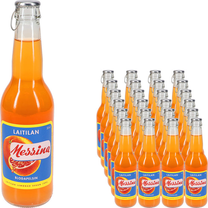 Laitilan Limonaadi Messina Veriappelsiini 24-pack