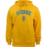 CLIQUE Hoodie Junior Sweden Gul Stl. 130-140