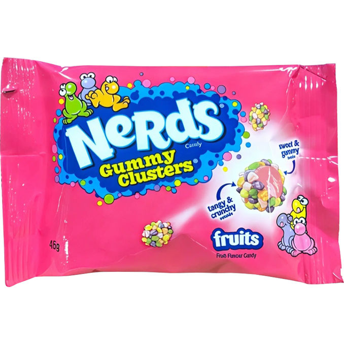 Nerds Makeiset Gummy Clusters Fruits
